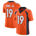 D.Broncos #19 Marvin Mims Jr. Player Orange Color Vapor Untouchable Limited Game Jdoa Stitched Jerseys
