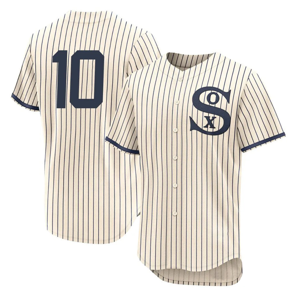 C.White Sox #10 Chase Meidroth Player Cream Field of Dreams Limited Elite Home Jdoa Stitched Jerseys