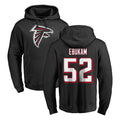 A.Falcons #52 Samson Ebukam Player Black LOGO Pullover Hoodies Home Game Jdoa Stitched Jerseys
