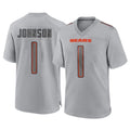 C.Bears #1 Jaylon Johnson Player Gray Atmosphere Fashion Game Jdoa Stitched Jerseys
