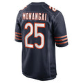 C.Bears #25 Kyle Monangai Player Navy Home Game Jdoa Stitched Jerseys