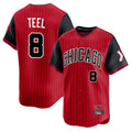 C.White Sox #8 Kyle Teel Player Red City Connect Limited Home Jdoa Stitched Jerseys
