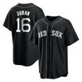 B.Red Sox #16 Jarren Duran Player Black Home Game Jdoa Stitched Jerseys