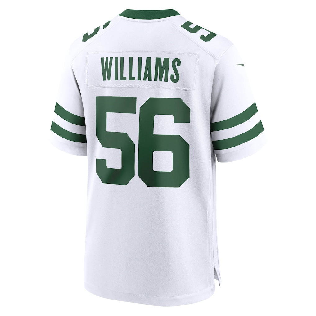 Jdoa NY.Jets #56 Quincy Williams Legacy White Game Jersey