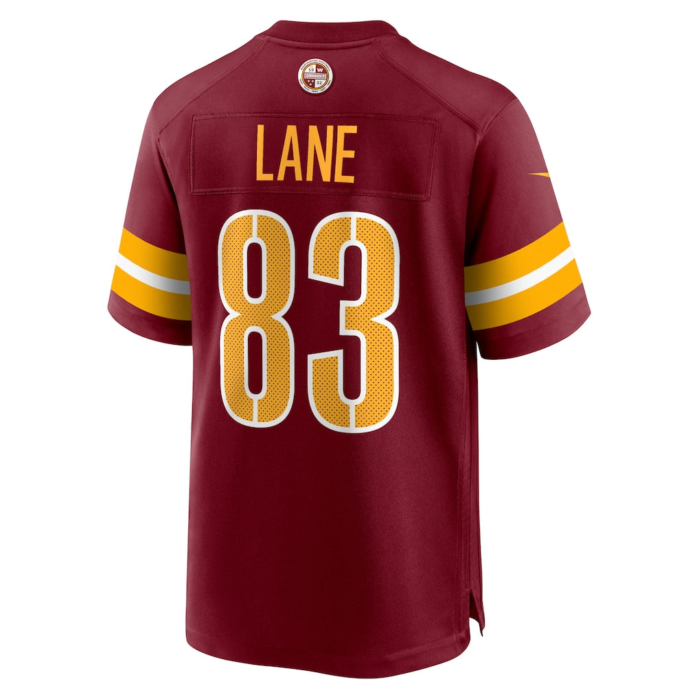 Jdoa W.Commanders #83 Jaylin Lane Burgundy Team Game Jersey