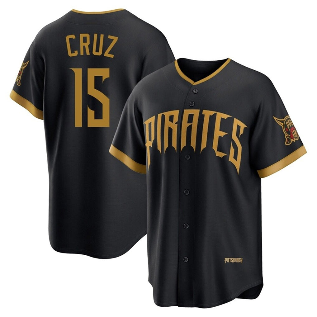 P.Pirates #15 Oneil Cruz Player Black 2026 City Connect Home Game Jdoa Stitched Jerseys