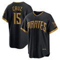 P.Pirates #15 Oneil Cruz Player Black 2026 City Connect Home Game Jdoa Stitched Jerseys