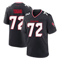 H.Texans #72 Tommy Togiai Player Navy Team Home Game Jdoa Stitched Jerseys