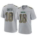 GB.Packers #18 Jonnu Smith Player Gray Atmosphere Fashion Home Game Jdoa Stitched Jerseys