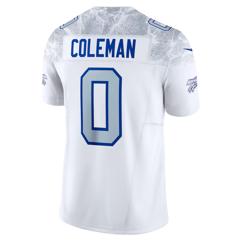 B.Bills #0 Keon Coleman Player White Rivalries Collection Limited Game Jdoa Stitched Jerseys