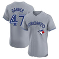 T.Blue Jays #47 Addison Barger Player Gray Elite Limited Jdoa Stitched Jerseys