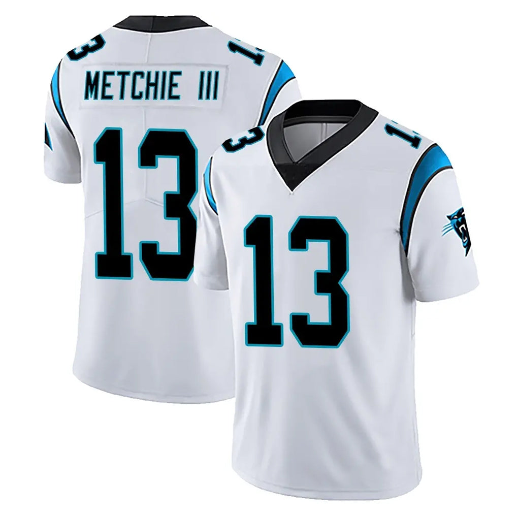 C.Panthers #13 John Metchie III Player White Vapor Untouchable Limited Game Jdoa Stitched Jerseys