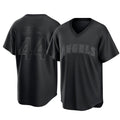 LA.Angels #44 Ben Joyce Player Black Pitch Fashion T-shirt Jdoa Stitched Jerseys