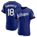 LA.Dodgers #18 Yoshinobu Yamamoto Player Royal City Connect Elite Home Jdoa Stitched Jerseys