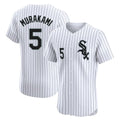 C.White Sox #5 Munetaka Murakami Player White Stripe Limited Elite Home Jdoa Stitched Jerseys