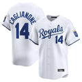 KC.Royals #14 Jac Caglianone Player White Alt Limited Home Jdoa Stitched Jerseys