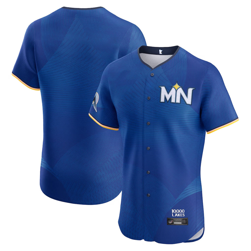 M.Twins ## Twins Blank Player Royal City Connect Limited Elite Home Jdoa Stitched Jerseys