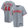C.Reds #44 Elly De La Cruz Player Gray Home Game Jdoa Stitched Jerseys