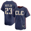 C.Guardians #23 Bo Naylor Player Navy City Connect Limited Home Jdoa Stitched Jerseys