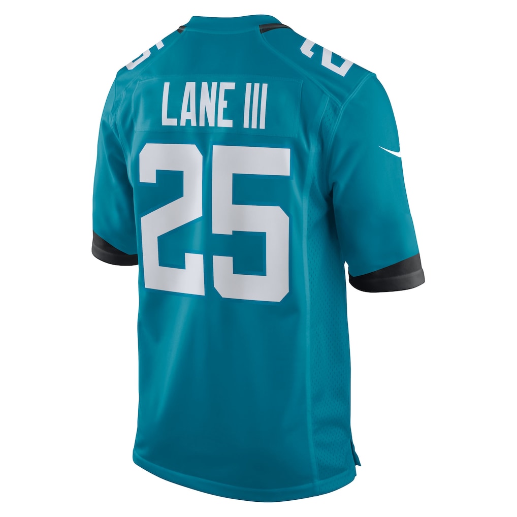 Jdoa J.Jaguars #25 Rayuan Lane III Teal Team Game Jersey