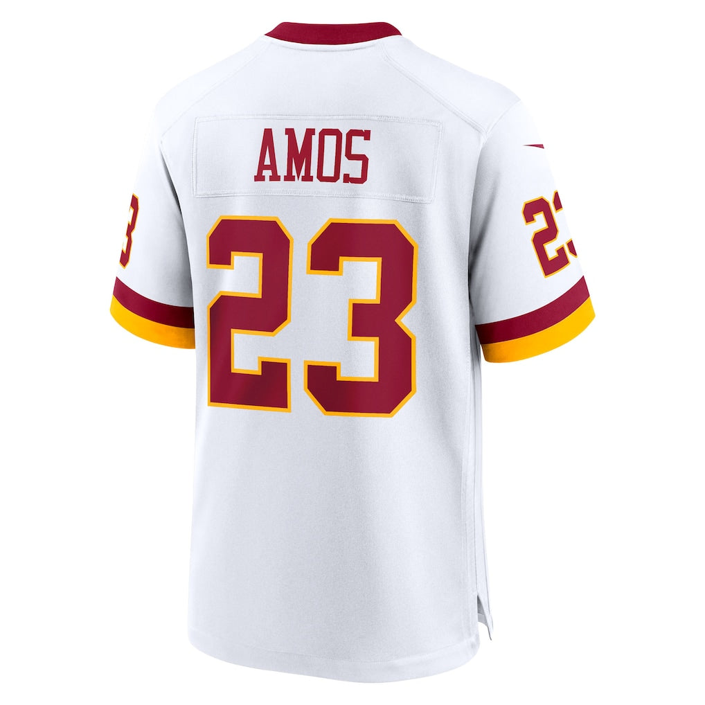 Jdoa W.Commanders #23 Trey Amos White Game Super Bowl Era Jersey