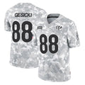 C.Bengals #88 Mike Gesicki Player Arctic Camo Salute to Service Limited Jdoa Stitched Jerseys