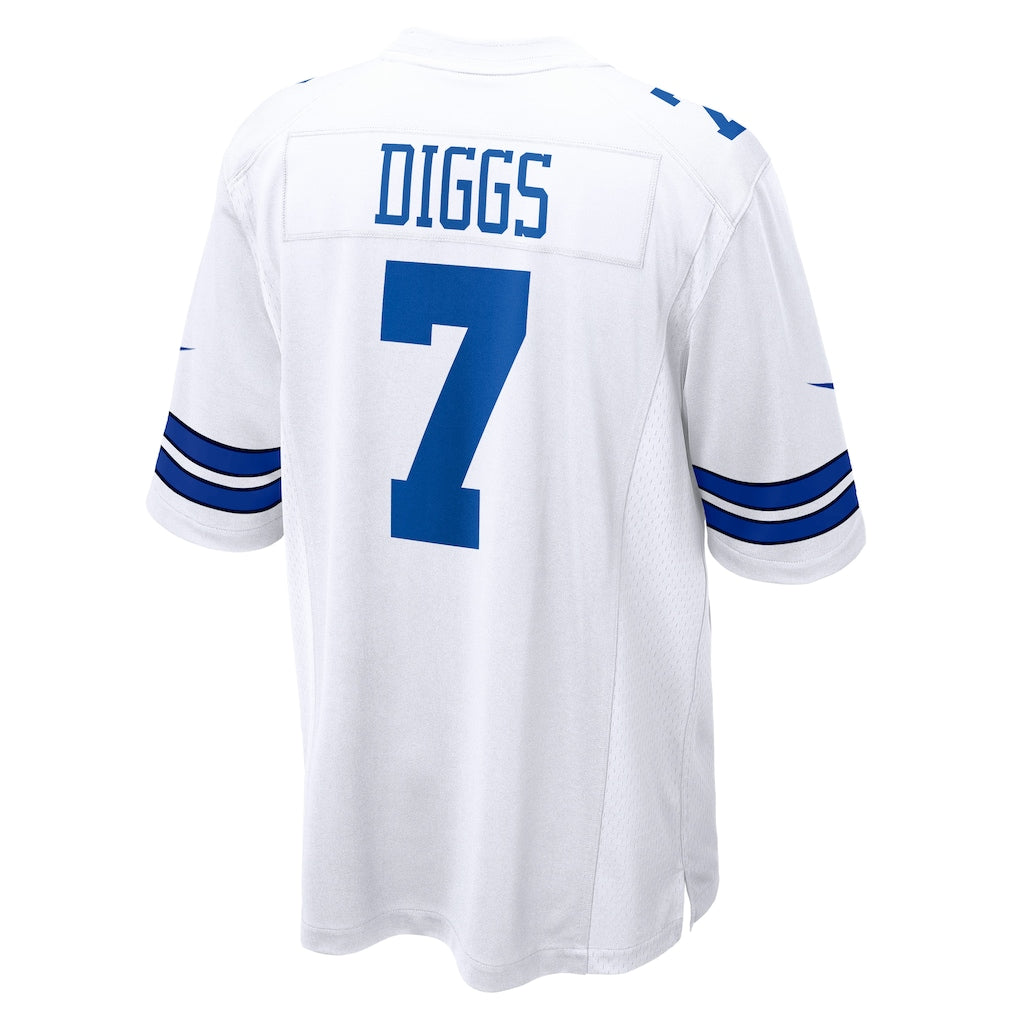 Jdoa D.Cowboys #7 Trevon Diggs White Game Jersey