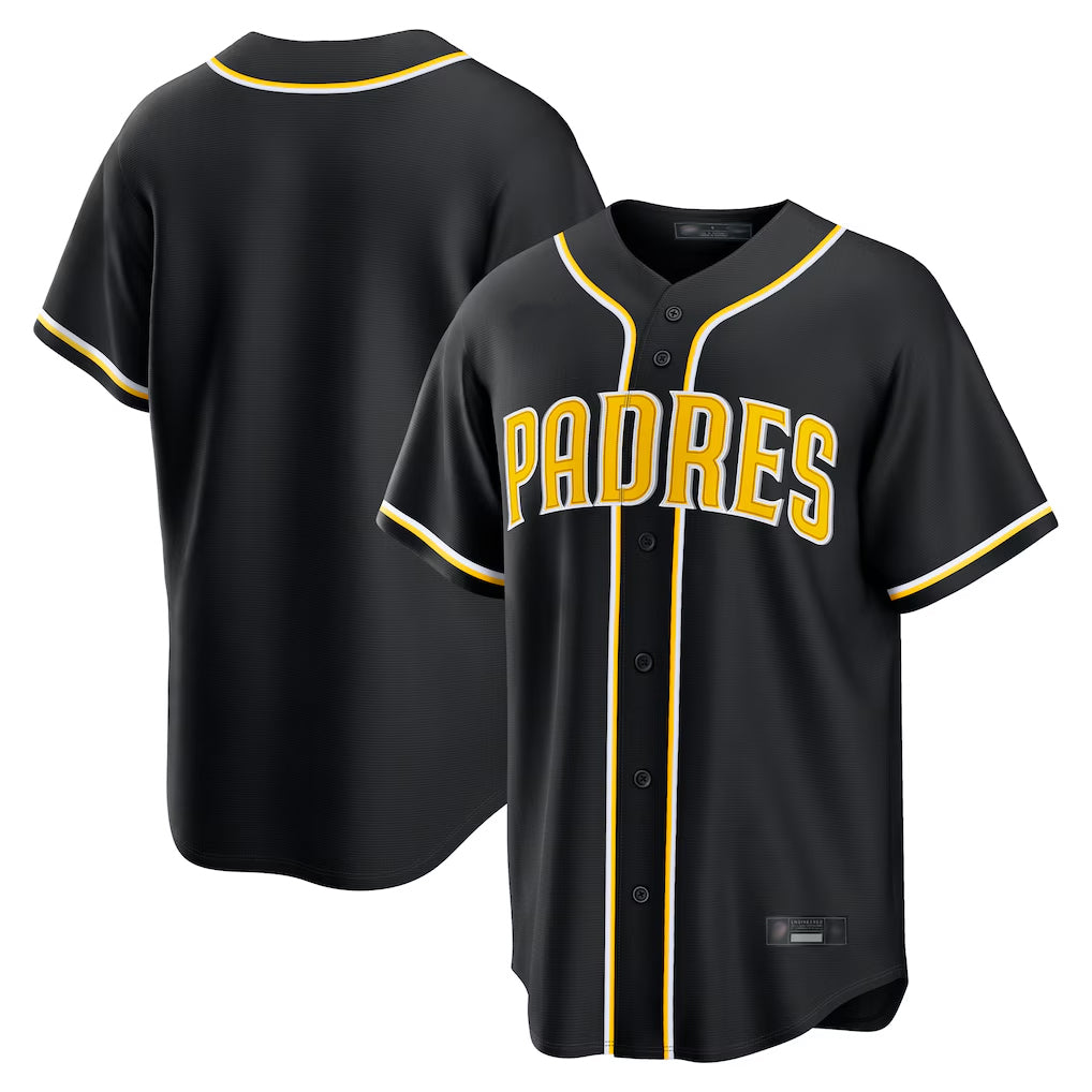 S.Diego Padres ## Diego Padres Blank Player Black 2026 Fashion Home Jdoa Stitched Jerseys