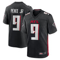 A.Falcons #9 Michael Penix Jr. Player Black Home Game Jdoa Stitched Jerseys