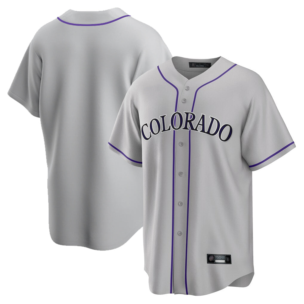 C.Rockies ## Rockies Blank Player Gray Game Home Jdoa Stitched Jerseys