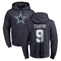 D.Cowboys #9 KaVontae Turpin Player Navy Pullover Hoodies Limited Jdoa Stitched Jerseys