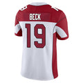 A.Cardinals #19 Carson Beck Player White Vapor Limited Home Game Jdoa Stitched Jerseys
