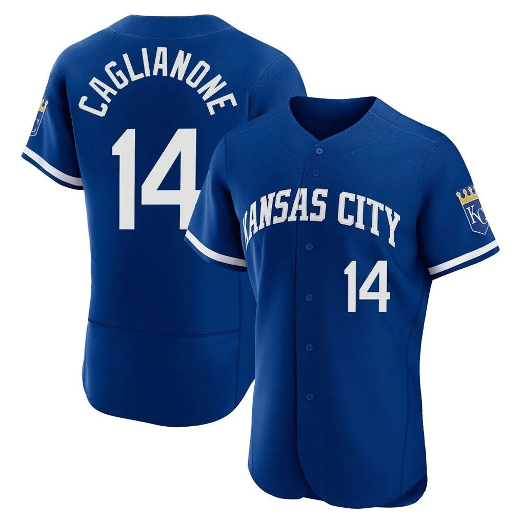 KC.Royals #14 Jac Caglianone Player Royal City Connect Limited Elite Home Game Jdoa Stitched Jerseys