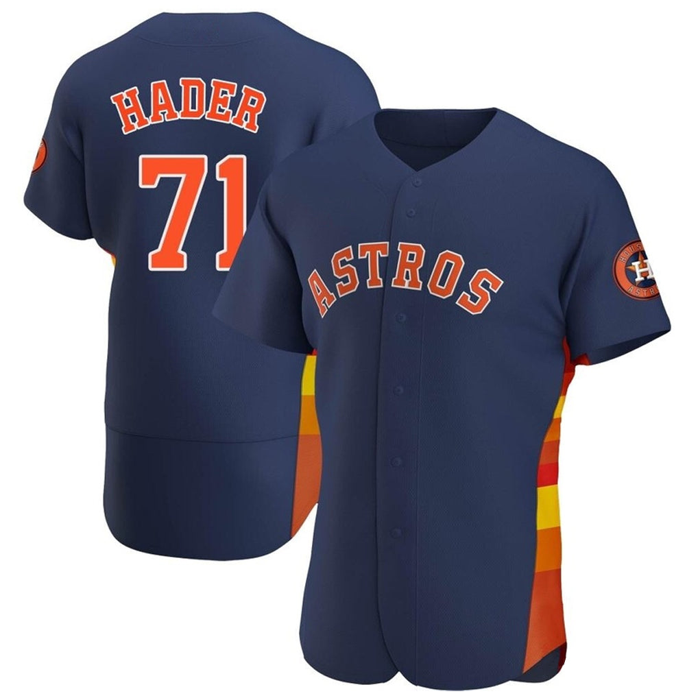 H.Astros #71 Josh Hader Player Navy Limited Elite Home Jdoa Stitched Jerseys