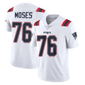 NE.Patriots #76 Morgan Moses Player White Vapor Untouchable Home Game Jdoa Stitched Jerseys