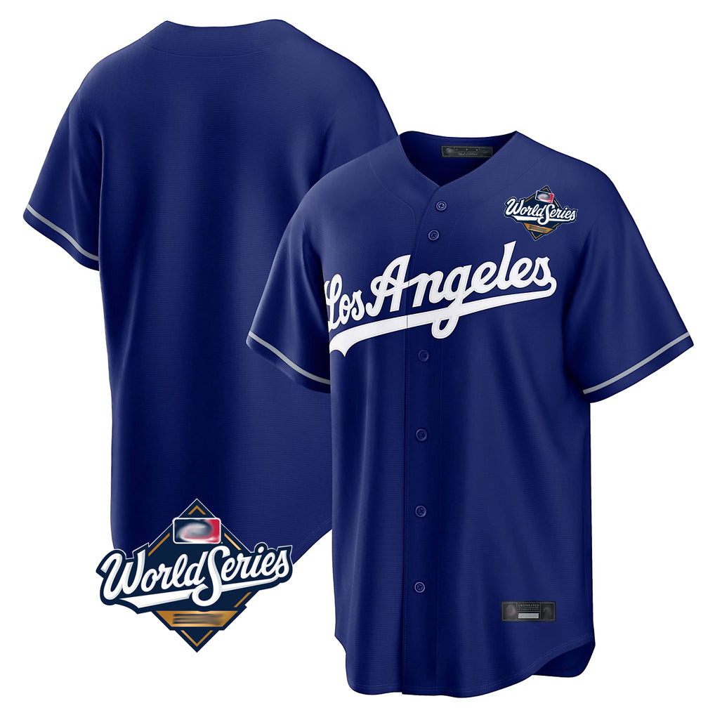 LA.Dodgers ## Dodgers Blank Player Royal Game World Series Jdoa Stitched Jerseys