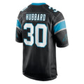 C.Panthers #30 Chuba Hubbard Player Black Game Jdoa Stitched Jerseys
