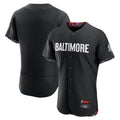 B.Orioles ## Orioles Blank Player Black City Connect Limited Elite Home Jdoa Stitched Jerseys
