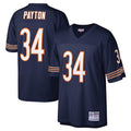 C.Bears #34 Walter Payton Player Navy Mitchell & Ness Legacy Replica Jdoa Stitched Jerseys
