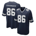 D.Cowboys #86 Luke Schoonmaker Player Navy Home Game Jdoa Stitched Jerseys