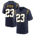 LA.Chargers #23 Tony Jefferson Player Navy Home Game Stitched Jerseys