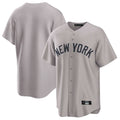 NY.Yankees ## Yankees Blank Player Gray Game Home Jdoa Stitched Jerseys