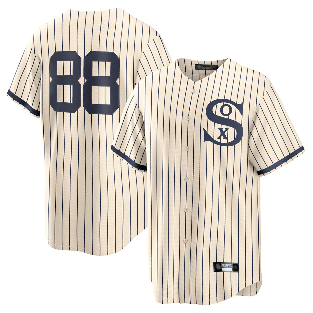 C.White Sox #88 Luis Robert Jr Player Cream Field of Dreams Home Game Jdoa Stitched Jerseys