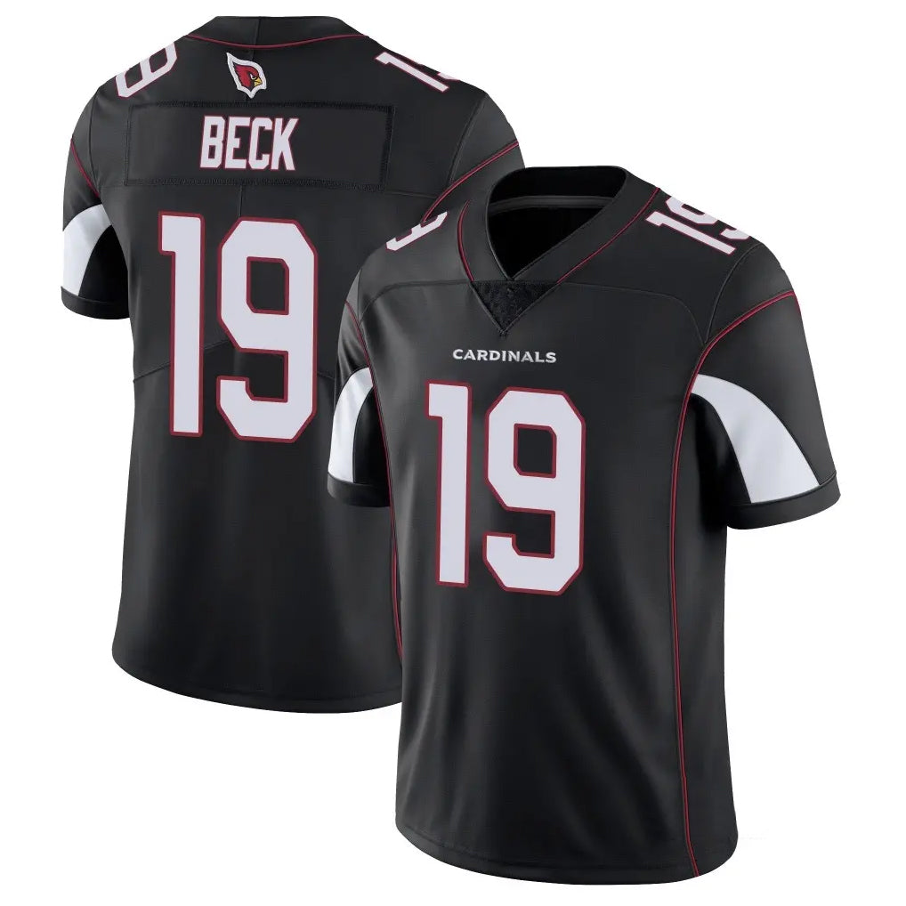 A.Cardinals #19 Carson Beck Player Black Vapor Limited Home Game Jdoa Stitched Jerseys