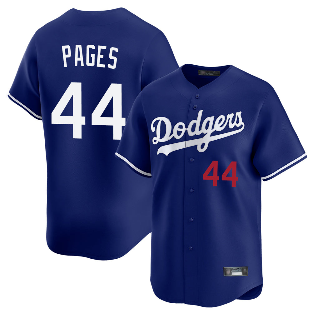 LA.Dodgers #44 Andy Pages Player Royal Limited Home Jdoa Stitched Jerseys
