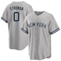 NY.Yankees #0 Marcus Stroman Player Gray Road Game Jdoa Stitched Jerseys