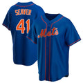 NY.Mets #41 Tom Seaver Player Royal Home Game Jdoa Stitched Jerseys