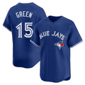 T.Blue Jays #15 Chad Green Player Royal Home Limited Jdoa Stitched Jerseys
