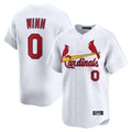 St. Louis Cardinals #0 Masyn Winn Player White Home Limited Jdoa Stitched Jerseys