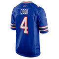 B.Bills #4 James Cook III Player Royal Home Game Jdoa Stitched Jerseys